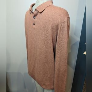 RW & CO. knitted, lightweight Cotton sweater coral Size L. New with tags